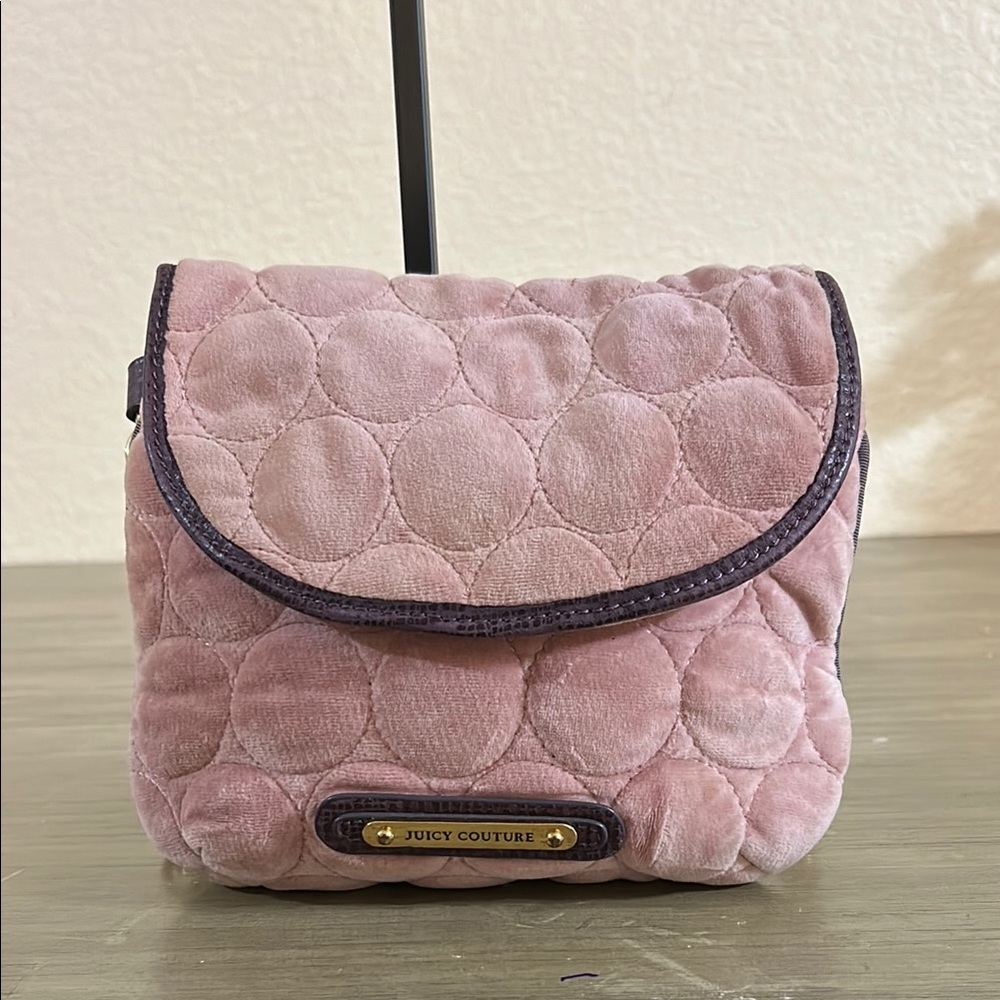 Juicy Couture Pink Quilted Mini Bag